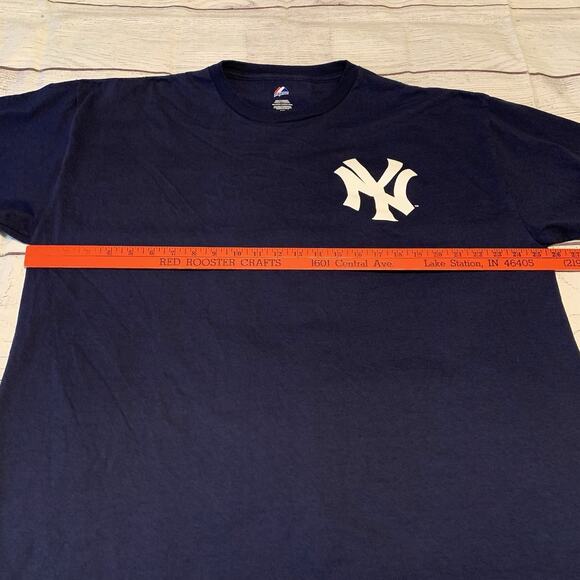 Majestic New York Yankees A-Rod Alex Rodriguez #13 Mens Size 2XL XXL Shirt - Picture 4 of 7